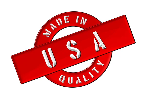 Fabricado nos EUA — Fotografia de Stock
