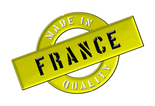 Gyártva Franciaországban — Stock Fotó