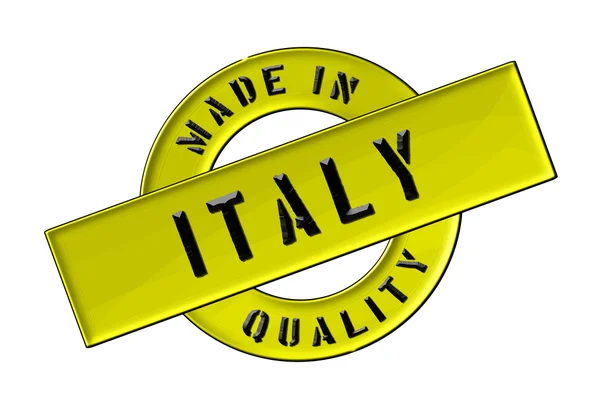 Fabricado en Italia — Foto de Stock