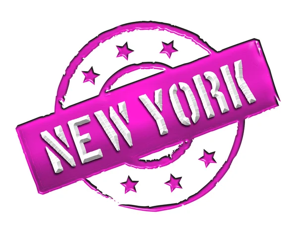Stamp - NEW YORK — Stock Photo, Image