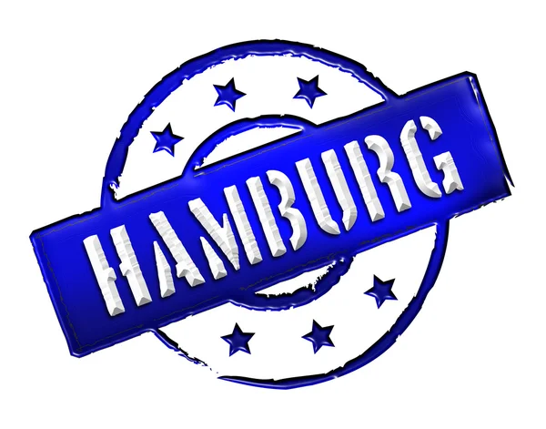 Stamp - HAMBURG — Stock Photo, Image