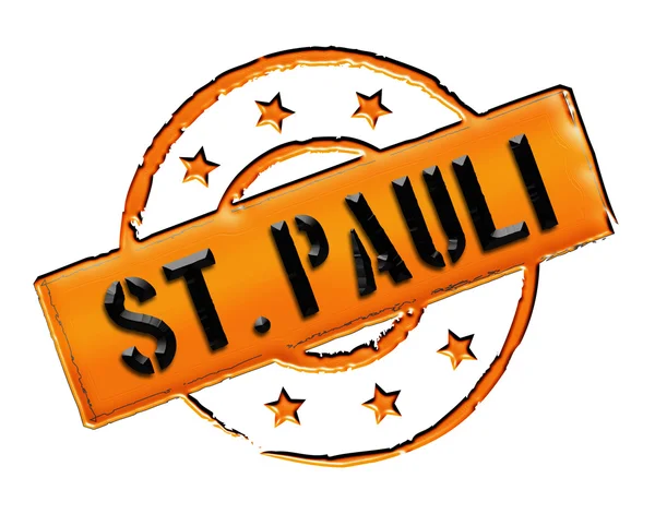 Bélyegző - St. Pauli — Stock Fotó