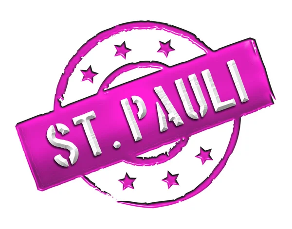 Stamp - St. Pauli — Stock Photo, Image