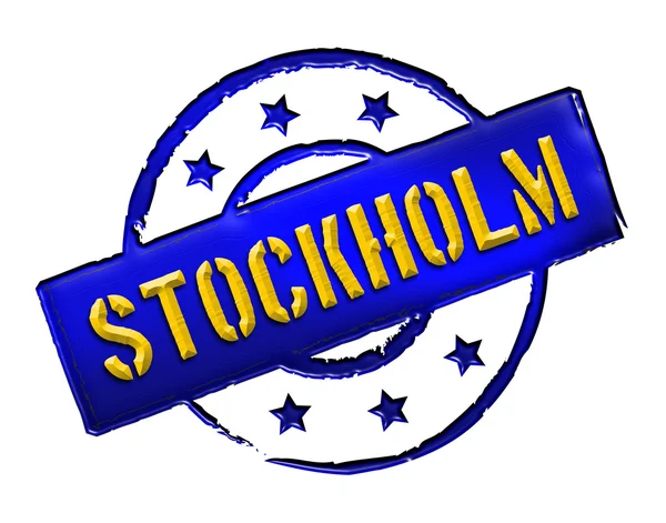 Razítko - stockholm — Stock fotografie