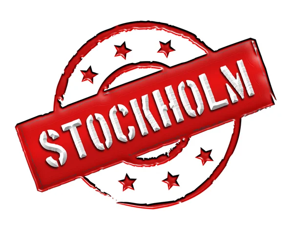 Stamp - Stockholm — Stock Photo, Image
