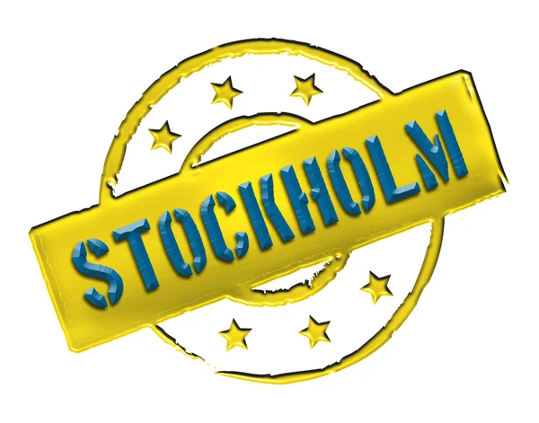 Stamp - Stockholm — Stock Photo, Image