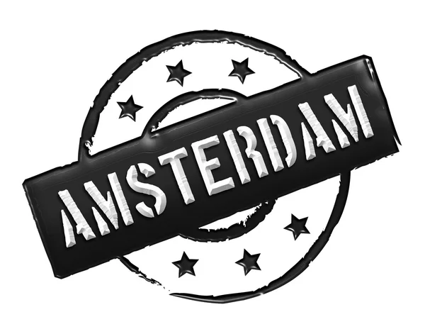 Pieczęć - amsterdam — Zdjęcie stockowe