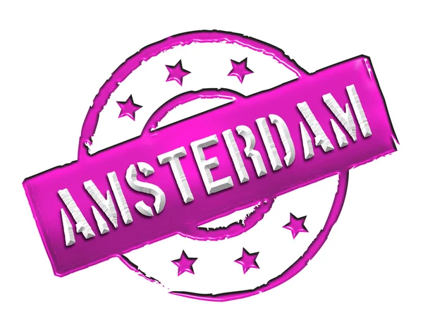 Штамп - Амстердам — стоковое фото