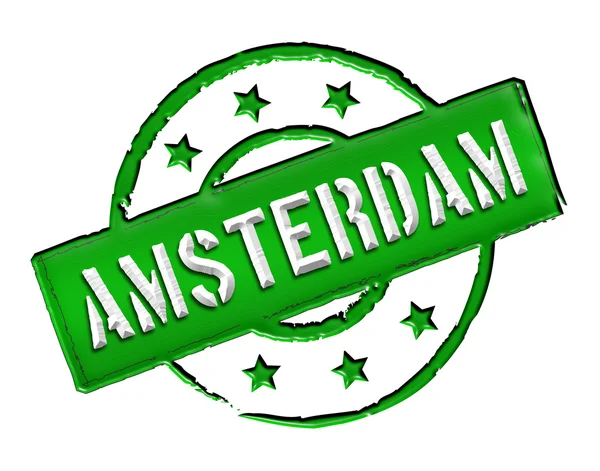 Stempel - Amsterdam – stockfoto