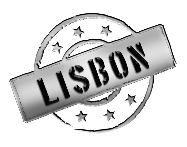 Pieczęć - Lizbona — Zdjęcie stockowe