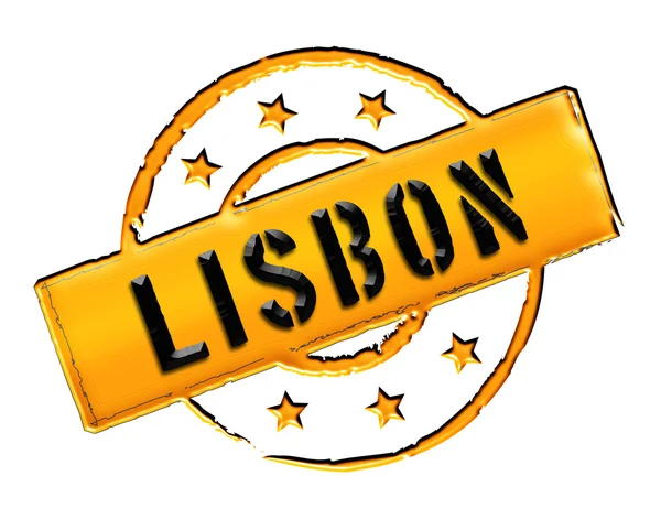Pieczęć - Lizbona — Zdjęcie stockowe