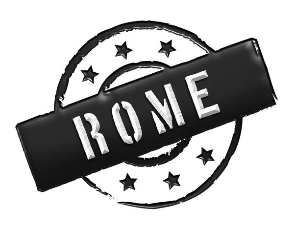 邮票-罗马 — 图库照片