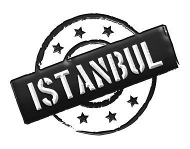 Stamp - Istanbul clipart