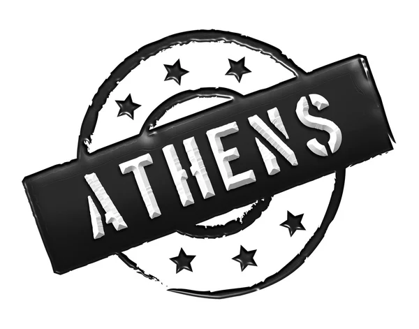 Stamp - Athens — Stock Photo, Image