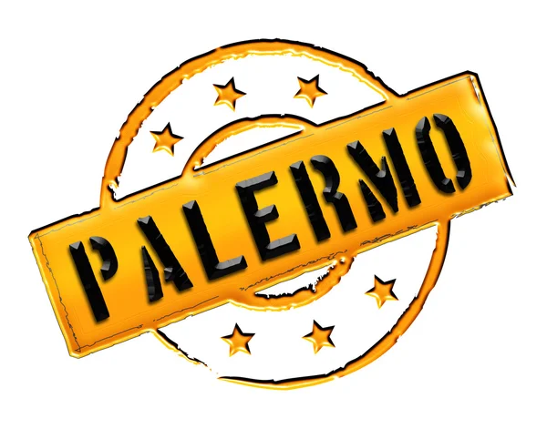 Stamp - Palermo — Stock Photo, Image