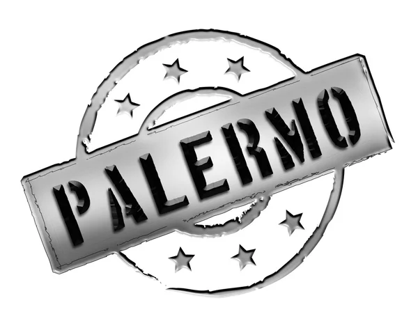 Штамп - Палермо — стокове фото