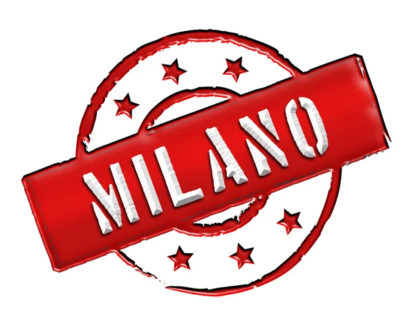 Stamp - Milano — Stock Photo, Image