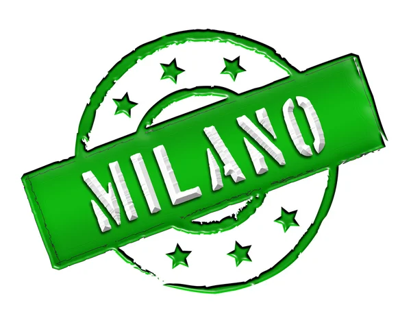 Stamp - Milano — Stock Photo, Image
