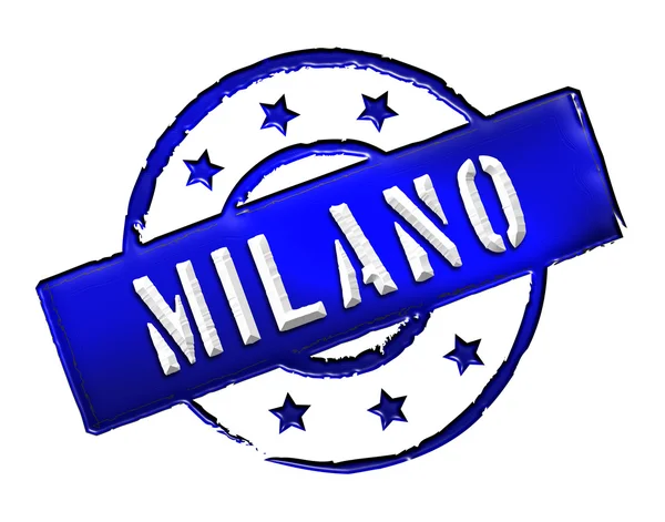 Pieczęć - milano — Zdjęcie stockowe