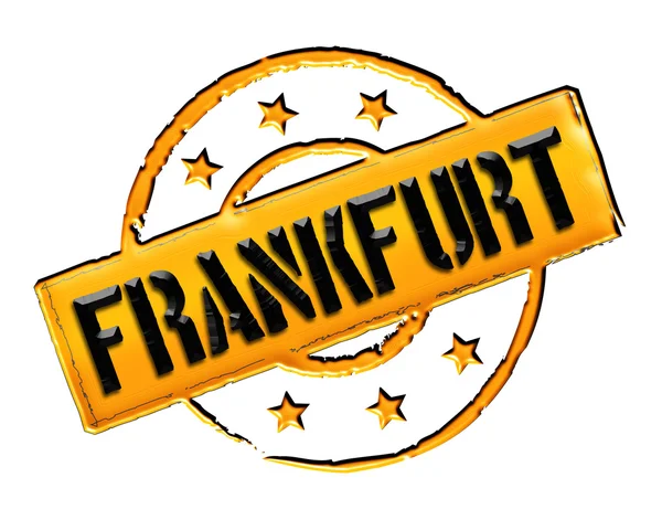 Stämpel - frankfurt — Stockfoto