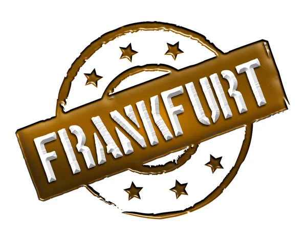 Stamp - Frankfurt — Stockfoto
