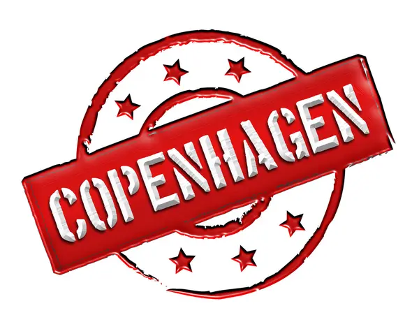 Briefmarke - Kopenhagen — Stockfoto