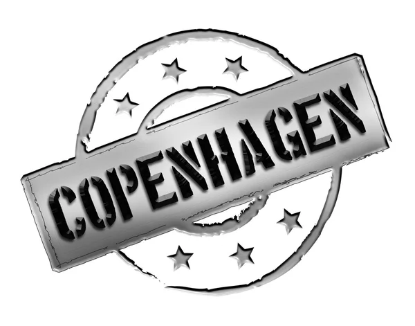 Штамп - Копенгаген — стоковое фото