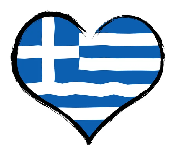 심장부-그리스 — 스톡 사진