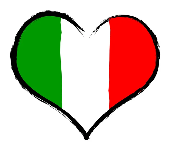 Серце - Італія — стокове фото