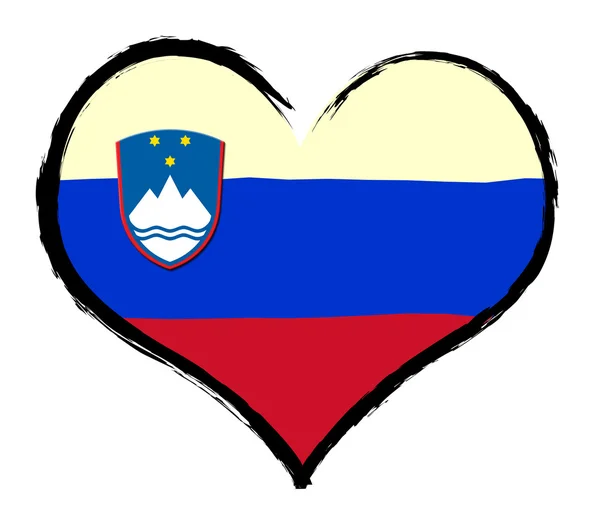 Heartland - Slovenia — Stock Photo, Image