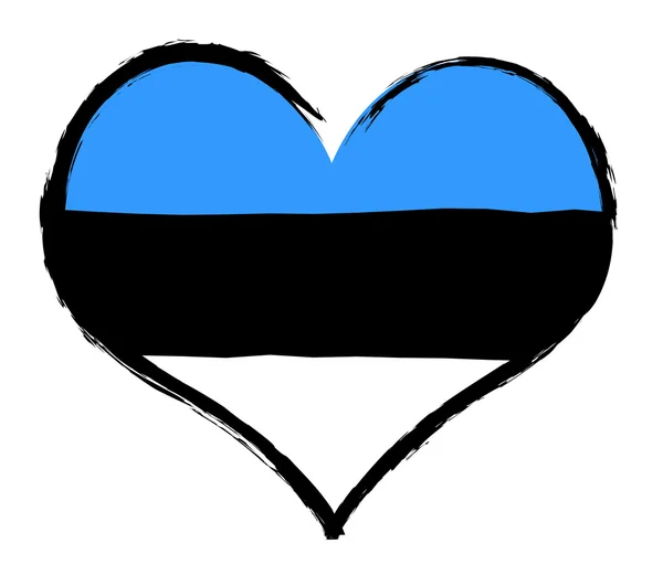 심장부-에스토니아 — 스톡 사진