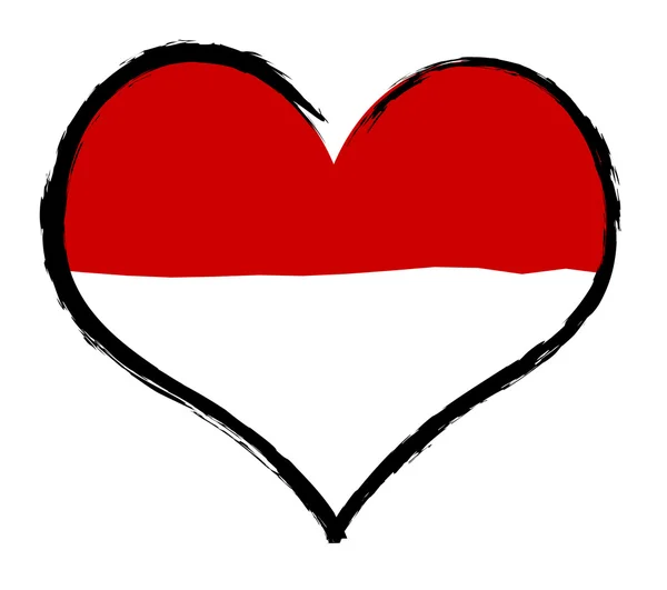 심장부-인도네시아 — 스톡 사진