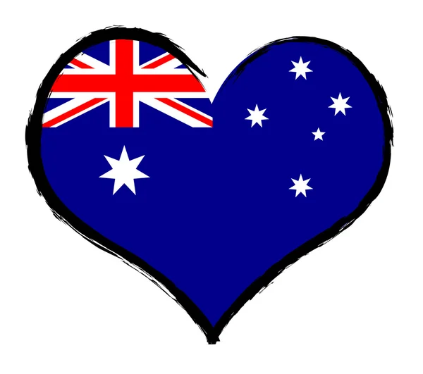 심장부-호주 — 스톡 사진