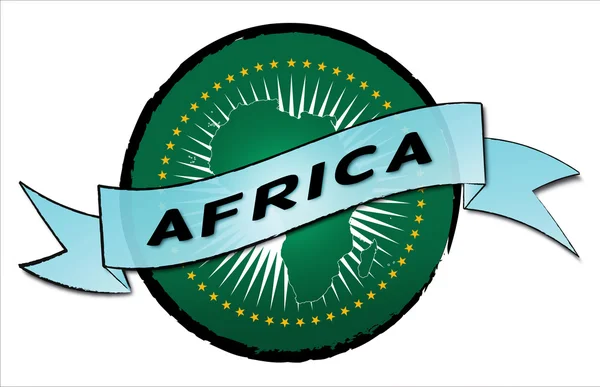 Kreis land afrika — Stockfoto