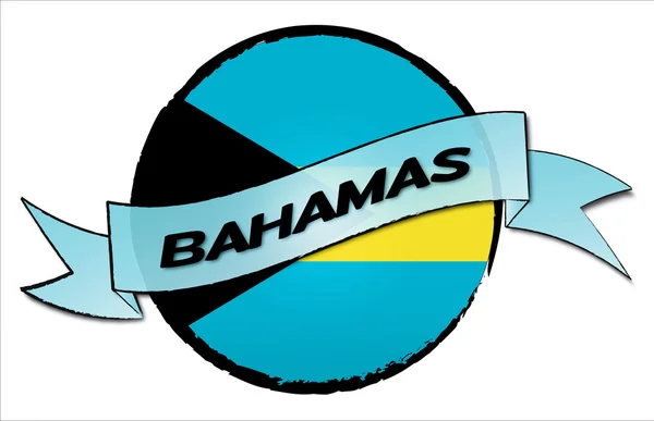 Círculo terra bahamas — Fotografia de Stock