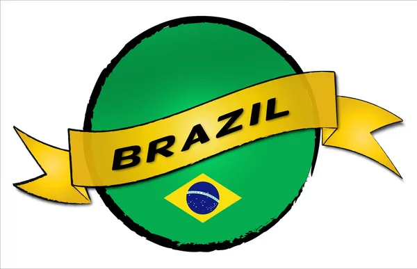 Circle Land BRAZIL — Stock Photo, Image