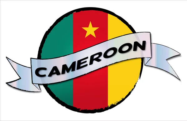 Коло землі Камеруну — стокове фото
