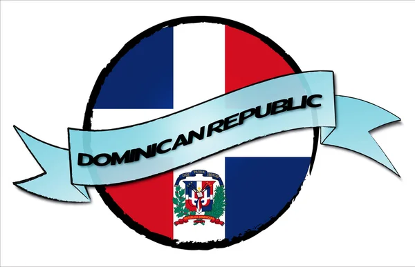 Коло землі Домініканська Республіка — стокове фото
