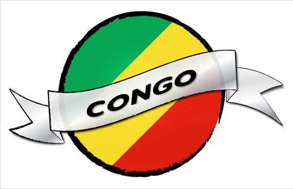 Коло землі Конго — стокове фото
