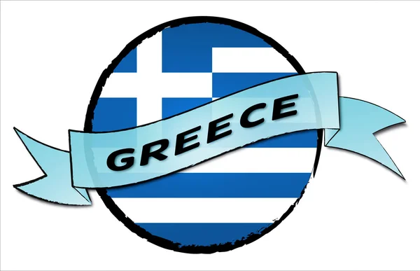 Circle Land GREECE — Stock Photo, Image