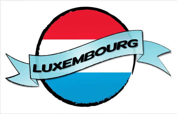 Земля кругов LUXEMBOURG — стоковое фото