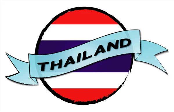 Circle Land Thailand — Stock Photo, Image