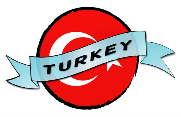 Koło ziemi Turcja — Zdjęcie stockowe