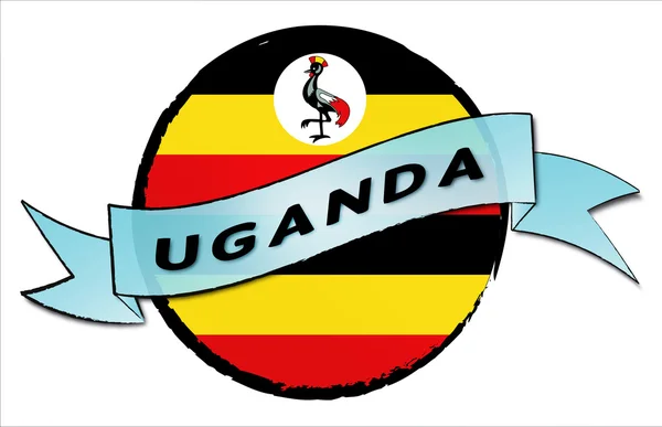 Círculo terra uganda — Fotografia de Stock