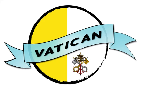 Círculo Tierra Vaticano — Foto de Stock