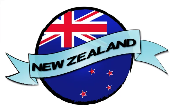 Circle Land NEW ZEALAND — Stock Photo, Image
