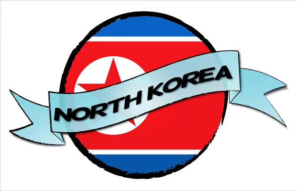 Kreis Nordkoreas — Stockfoto