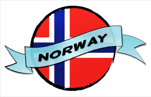 Circle land Noorwegen — Stockfoto