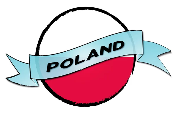 Circle land Polen — Stockfoto