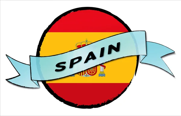 Circle Land SPAIN — Stock Photo, Image